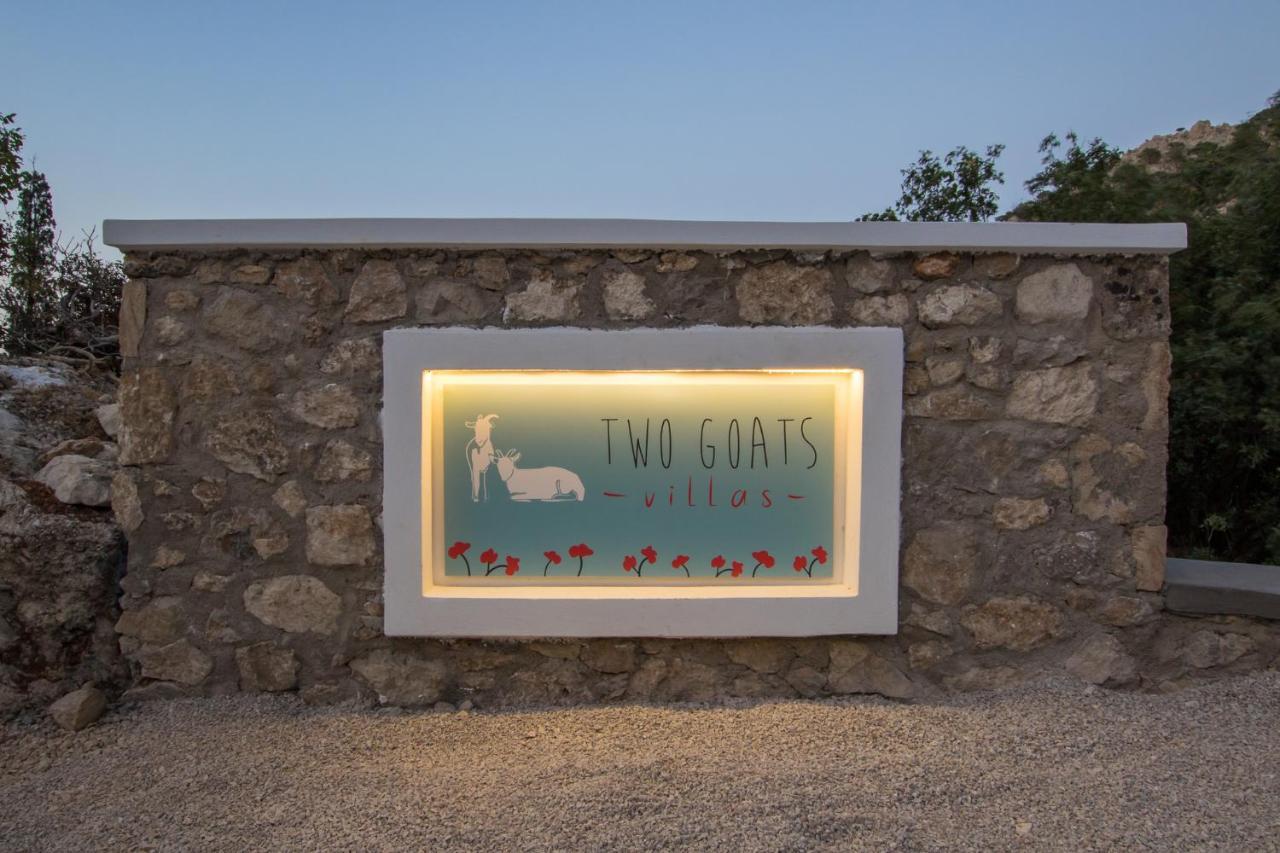 Two Goats Villas Kyra Panagia Exteriör bild